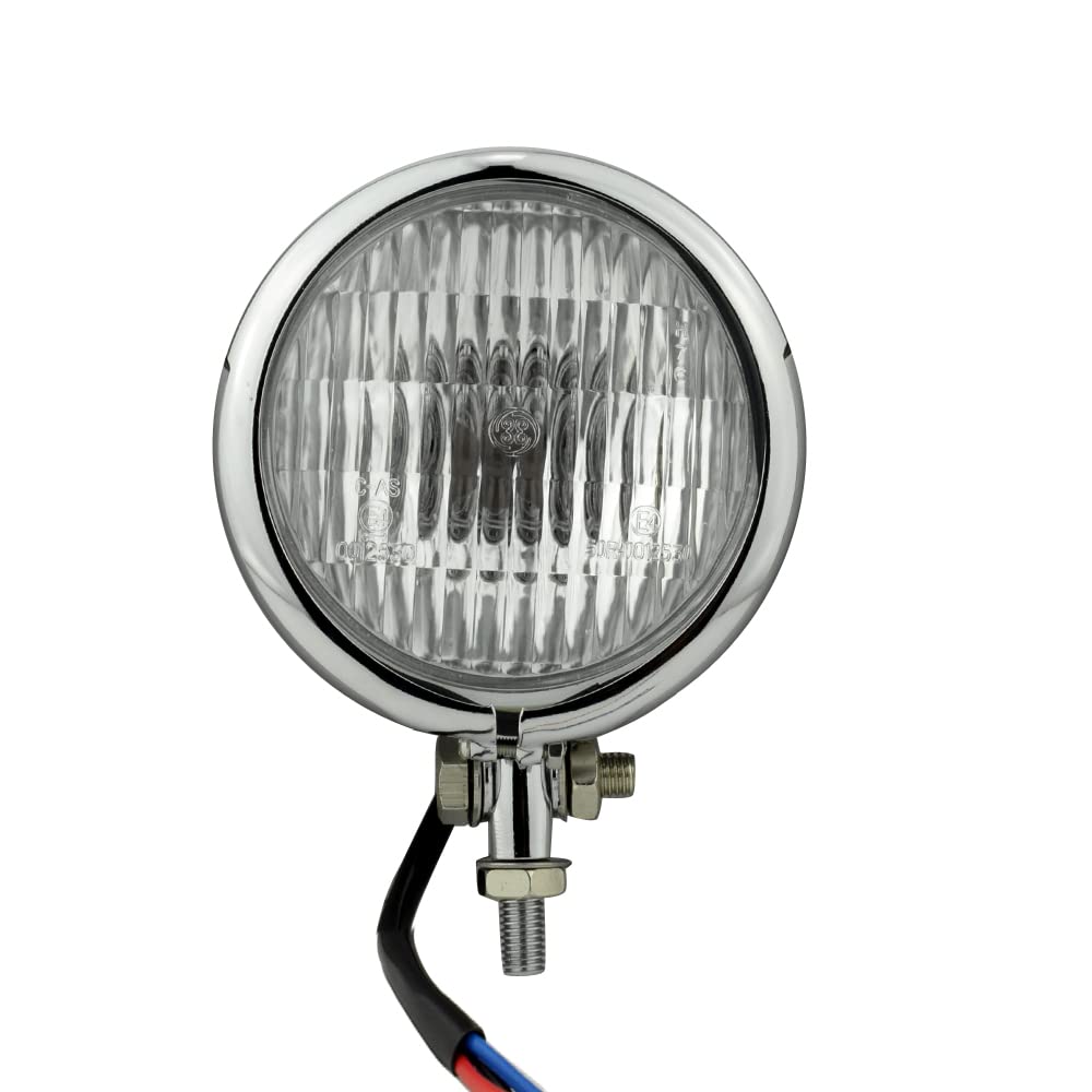 Amazon | バイク ベイツ スタイル 4.75インチ ヘッドライト H4